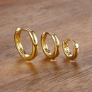 Minimalist Crystal Small Hoop Earring Set-ReesJewels-ReesJewels