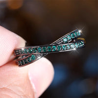 Minimalist Stacking Crossed Bands Thin Rings-Rees Jewels-ReesJewels