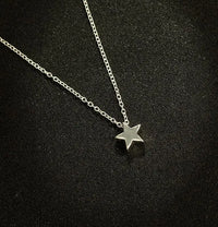Minimalist Star Pendant Clavicle Necklace for Women-Rees Jewels-Silver-ReesJewels