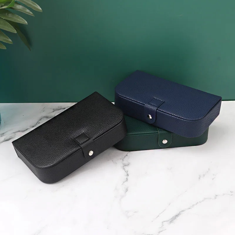 Portable Leather Jewelry Organizer-Rees Jewels-ReesJewels