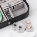 Portable Leather Jewelry Organizer-Rees Jewels-ReesJewels