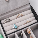 Portable Leather Jewelry Organizer-Rees Jewels-ReesJewels