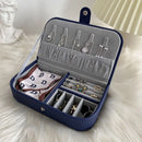 Portable Leather Jewelry Organizer-Rees Jewels-ReesJewels
