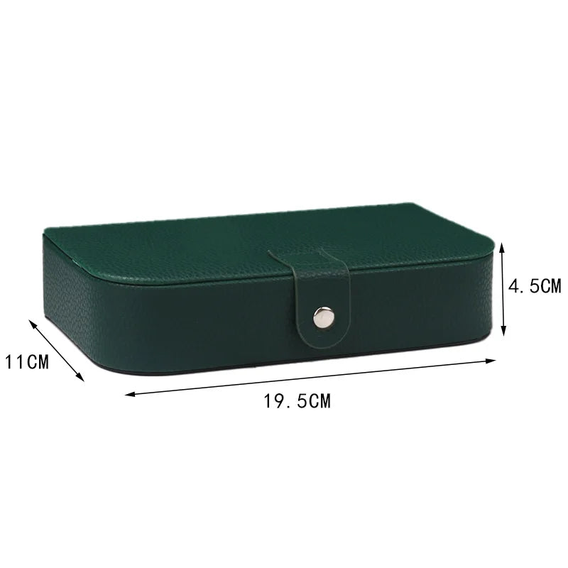 Portable Leather Jewelry Organizer-Rees Jewels-ReesJewels