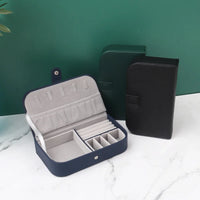Portable Leather Jewelry Organizer-Rees Jewels-ReesJewels