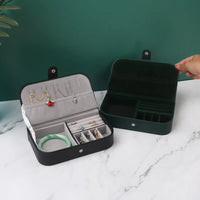 Portable Leather Jewelry Organizer-Rees Jewels-ReesJewels