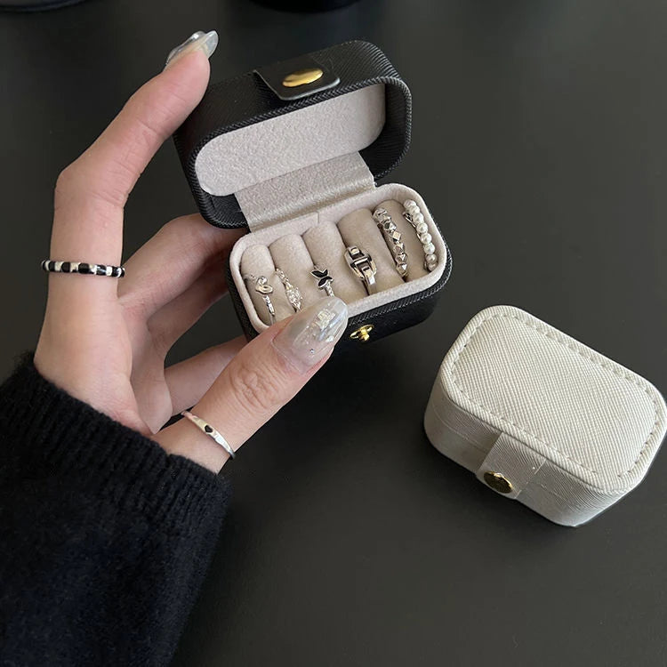 Portable Mini Jewelry Storage Box