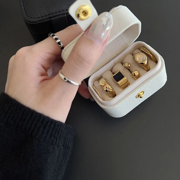 Portable Mini Jewelry Storage Box-Rees Jewels-ReesJewels