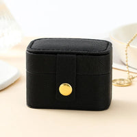 Portable Mini Jewelry Storage Box-Rees Jewels-Black-ReesJewels
