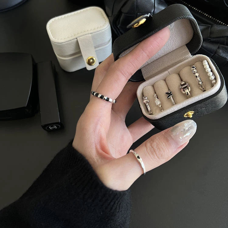 Portable Mini Jewelry Storage Box