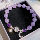 Pretty Elegant Opal Moon Star Bracelet-ReesJewels-Purple-ReesJewels
