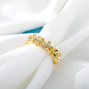 Pretty Flower Open Adjustable Ring-ReesJewels-ReesJewels