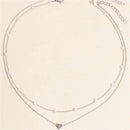 Simple Classy Imitation Pearl Heart Choker Necklace-ReesJewels-ReesJewels