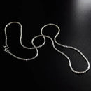 Simple Shiny Sterling Silver Collarbone Chain-ReesJewels-ReesJewels