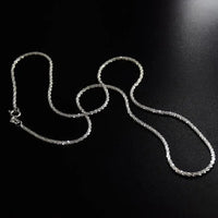 Simple Shiny Sterling Silver Collarbone Chain-ReesJewels-ReesJewels