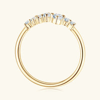 Sparking Delicate Moissanite Diamond Ring-Rees Jewels-ReesJewels