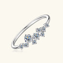 Sparking Delicate Moissanite Diamond Ring-Rees Jewels-ReesJewels