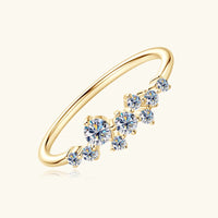 Sparking Delicate Moissanite Diamond Ring-Rees Jewels-ReesJewels