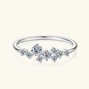 Sparking Delicate Moissanite Diamond Ring-Rees Jewels-ReesJewels