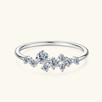 Sparking Delicate Moissanite Diamond Ring-Rees Jewels-ReesJewels