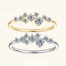 Sparking Delicate Moissanite Diamond Ring-Rees Jewels-ReesJewels