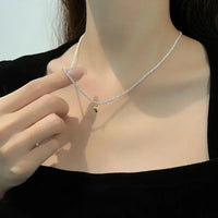Sparkling Clavicle Chain Choker Necklace-ReesJewels-ReesJewels