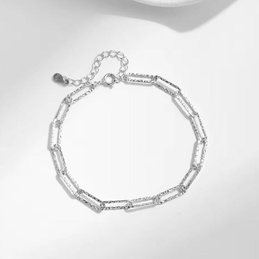 Sparkling Geometric Interlinking Bracelet-ReesJewels-ReesJewels