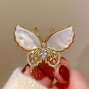 Sparkly Elegant Crystal Butterfly Pin Brooches-Rees Jewels-4-ReesJewels