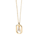 Sterling Silver Personalised Initial Collarbone Chain-My Store-Gold-A-ReesJewels