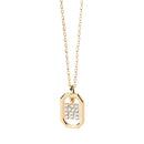 Sterling Silver Personalised Initial Collarbone Chain-My Store-Gold-M-ReesJewels