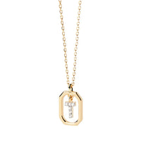 Sterling Silver Personalised Initial Collarbone Chain-My Store-Gold-T-ReesJewels