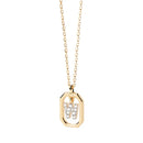 Sterling Silver Personalised Initial Collarbone Chain-My Store-Gold-W-ReesJewels