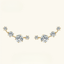 Stylish Moissanite Diamond Stud Earrings-Rees Jewels-ReesJewels