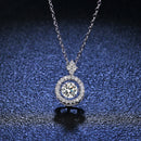 Timeless Moissanite Pendant Necklace-Rees Jewels-ReesJewels
