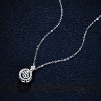Timeless Moissanite Pendant Necklace-Rees Jewels-ReesJewels