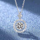 Timeless Moissanite Pendant Necklace-Rees Jewels-ReesJewels