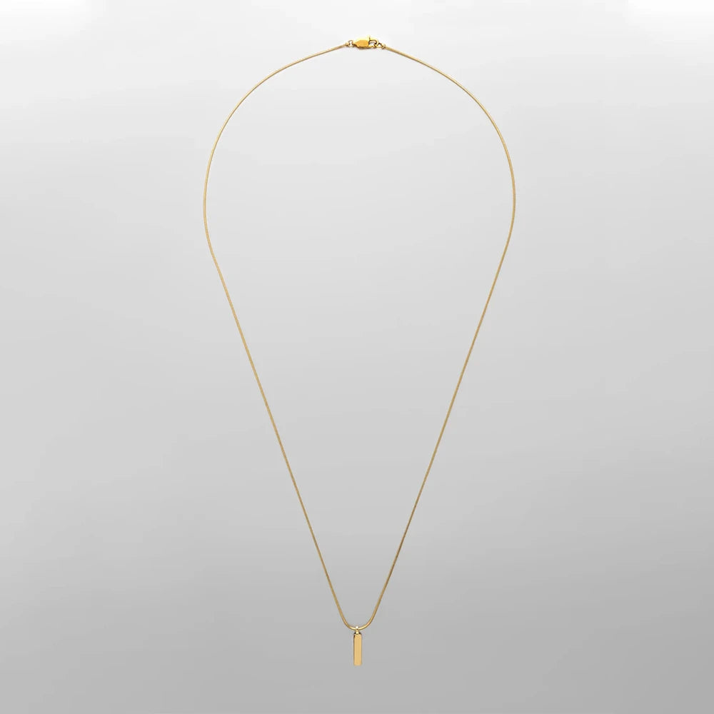 Trendy Simple Square Pendant Necklace-ReesJewels-ReesJewels