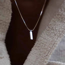 Trendy Simple Square Pendant Necklace-ReesJewels-ReesJewels