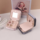 Velvet Travel Zipper Jewelry Box-Rees Jewels-ReesJewels