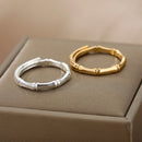 Vintage Bamboo Joint Band Ring-Rees Jewels-ReesJewels