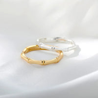 Vintage Bamboo Joint Band Ring-Rees Jewels-ReesJewels