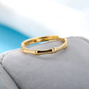 Vintage Bamboo Joint Band Ring-Rees Jewels-ReesJewels