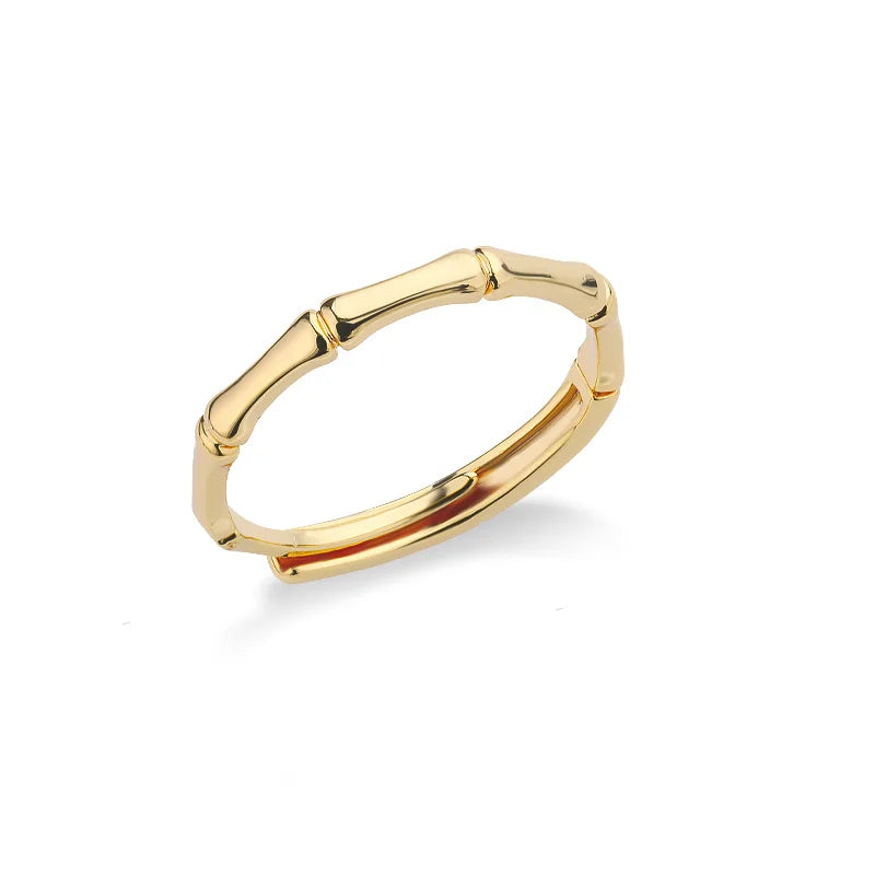 Vintage Bamboo Joint Band Ring