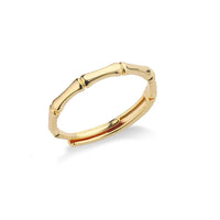 Vintage Bamboo Joint Band Ring-Rees Jewels-Gold-ReesJewels